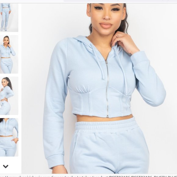 Two Piece Jogger Set - Picture 2 of 16